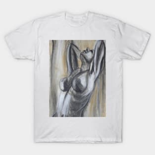 Satisfaction - Female Nude T-Shirt